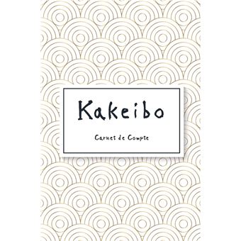 Kakeibo Carnet de Compte mensuel : Agenda de gestion budget mois