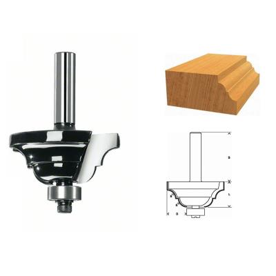 Bosch 2608628397 Fraise à Profiler D 8 Mm, R1 6,3 Mm, B 15 Mm, L 18 Mm, G 60 Mm, 1 Pièce