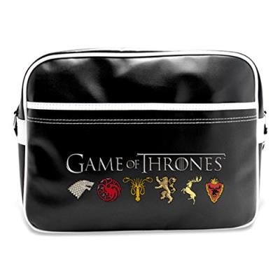 Abystyle abybag098 sac besace game of thrones wappen der königreiche bandoulière, 38 cm, 25 l, multicolore