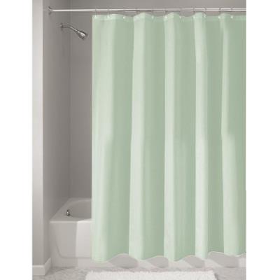 Interdesign 14656eu rideau de douche anti-moisissure/hydrophobe polyester vert écume 180 x 180 cm