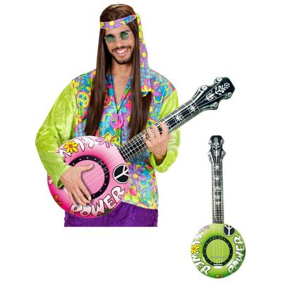 Banjo gonflable hippie Rose