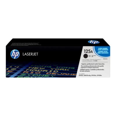 HP 125A - 2 - zwart - origineel - LaserJet - tonercartridge (CB540AD)