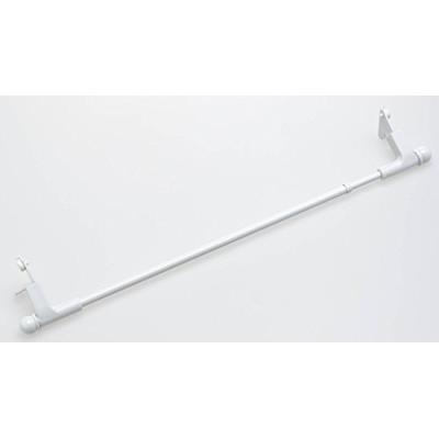 Home maison 10015327 press & go tringle extensible sans perçage blanc