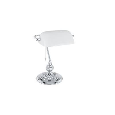 Lampe de bureau BANKER 1 ampoule chrome - Achat & prix