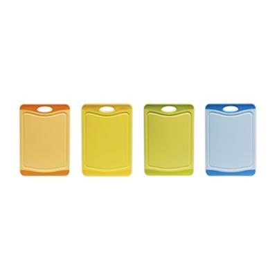 Excelsa security antibactérienne à découper plastique orange/jaune/bleu/vert 29 x 20 x 2 cm