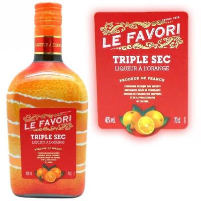 Liqueur a l'orange triple sec le favori 40° 70cl