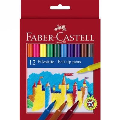 Faber-castell 12 feutres scolaires rainbow 12