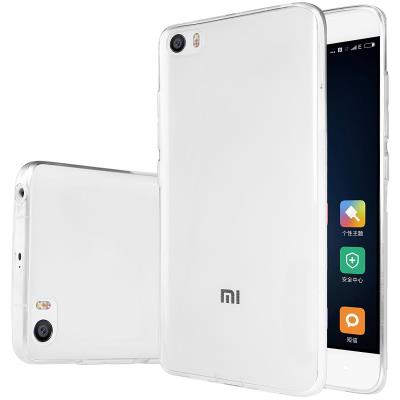 Xiaomi Mi 5 Etui Housse Coque de protection Ultra Fine Silicone TPU Gel Pour Xiaomi Mi 5 (Jelly - Transparent)