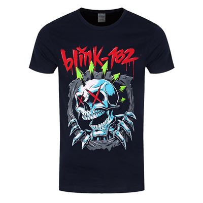 Blink-182 T-Shirt Blink 182 Ripper Homme Bleu