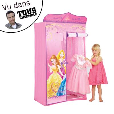Disney Princesses Penderie En Tissu Room Studio 864218 Armoire Bebe Achat Prix Fnac