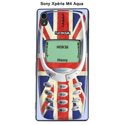 Coque Sony Xpéria M4 Aqua - Nokia 3310 Great Britain