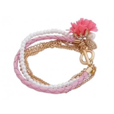 Bracelet romantique aux différentes couleurs bijou fantaisie pas cher