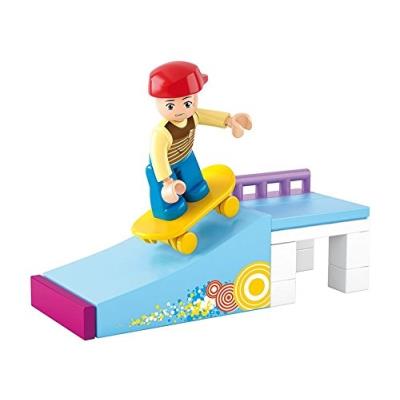 Jeu de construction SLUBAN Elements Girls Dream Series Skate Park