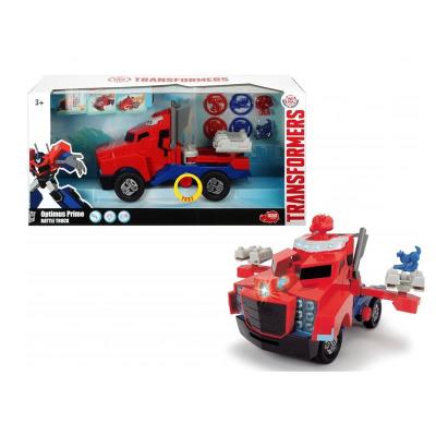 Dickie 203116003 Transformers Optimus Prime Battle Truck - Roues libres