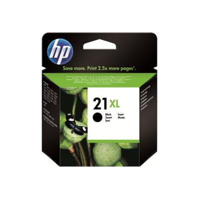 HP 21XL - hoog rendement - zwart - origineel - inktcartridge
