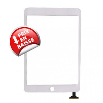 iPad Mini Vitre tactile blanc