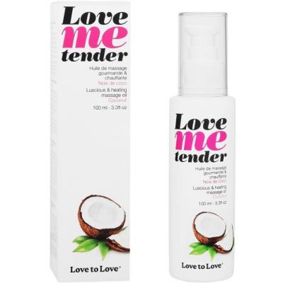 Huile de massage Love To Love Love Me Tender Noix de Coco