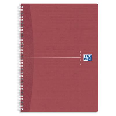 Cahier spirales recycle petit carreaux A4 180p 90g