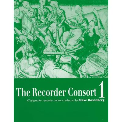 Partitions classique BOOSEY & HAWKES THE RECORDER CONSORT VOL. 1 - 1-6 RECORDERS  Flûte à bec