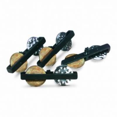 Percussions SCHLAGWERK SRT41 - 4 JINGLE BAR POUR TAMBOUR SUR CADRE (FRAME DRUM / BODHRAN) Tambourin - tamborim