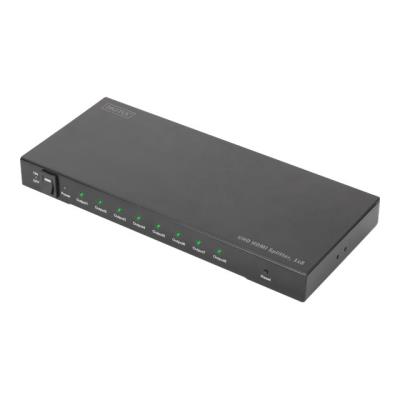DIGITUS UHD HDMI Splitter, 1x8 - video/audiosplitser - 8 poorten