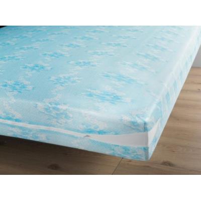 Douceur d'intérieur 1640749 rénove matelas polyester maille extensible bleu 200 x 160 x 200 cm