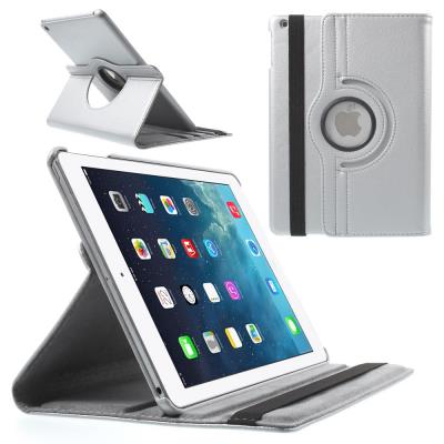 Etui en PU 360 Degree Rotating pour iPad Air - Silver
