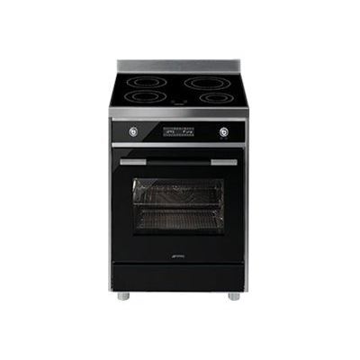 Smeg Clpi460N - Cuisinière - Pose Libre - Avec Système Auto-Nettoyant - Noir