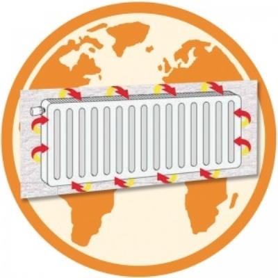 Panneau isolant reflecteur pour radiateur pack energie eq0372