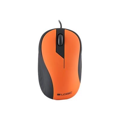 Logic LM-14 - muis - USB - oranje