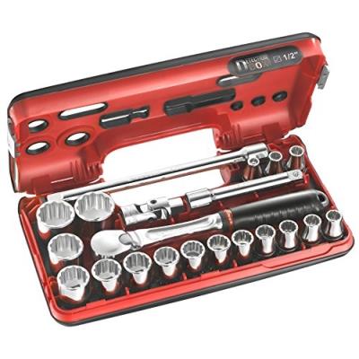 Facom Sldbox112.Pg Coffret De Serrage Détection Box 1/2"" 21 Pièces
