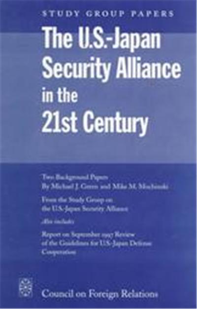 The U.S.-Japan Security Alliance in the 21st Century