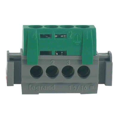 Legrand 092781 matériel de base Métal, Plastique Vert, Gris