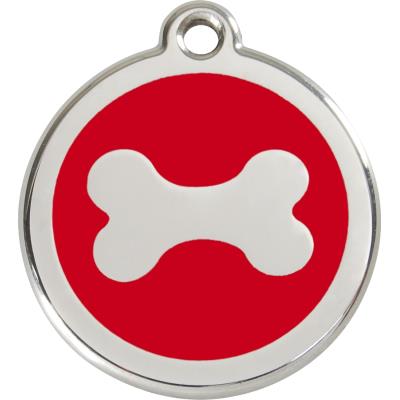 Comparer les prix de Médaille Chien Red Dingo Os Rouge 20Mm