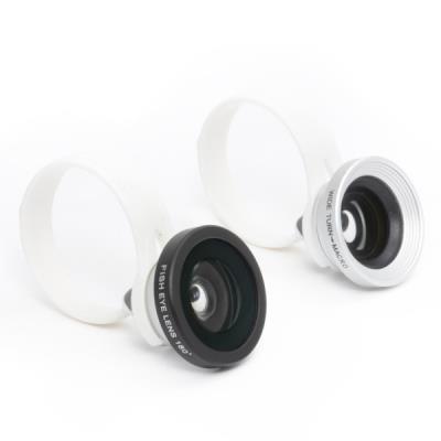 2 Clips Photos pour Smartphone - Universel - iboolo - 3 Effets Photos: Fisheye + Grand Angle + Macro