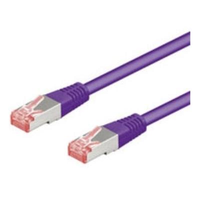 Cat 6-5000 sstp pimf violett 50m
