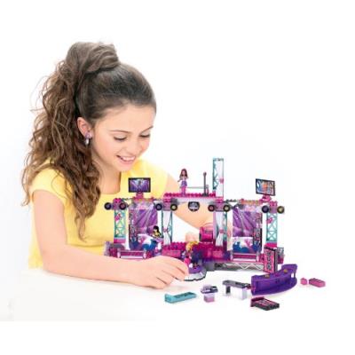 Mega bloks barbie superstar stage hotsell