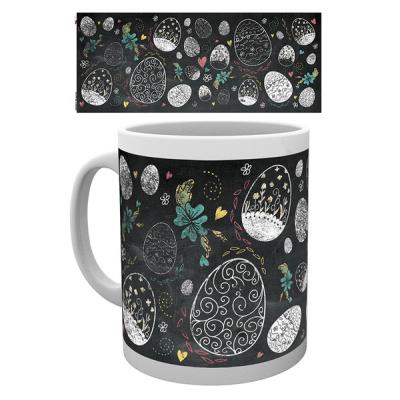 Tasse de ceramique Easter Chalkboard