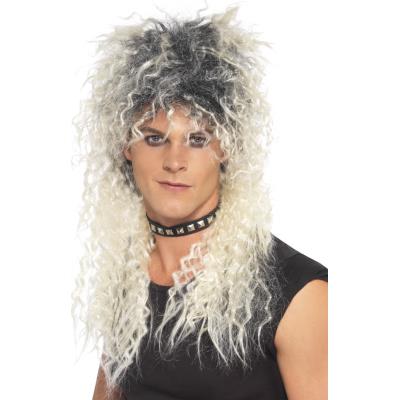 Perruque blonde punk adulte taille unique