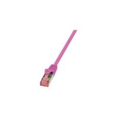 LogiLink PrimeLine - verbindingskabel - 7.5 m - roze