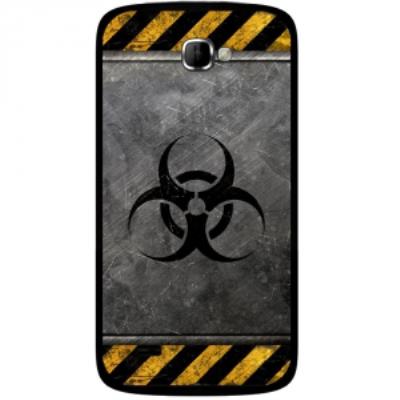 Coque rigide pour Logicom E350 avec impression Motifs radioactif