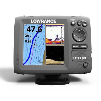 Gps, plotter, sondes Lowrance Hook-5 - Taille :Analog Closed Haul