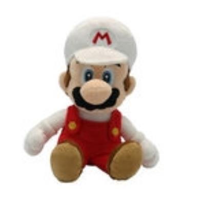 Peluche mario bros wii toad bleu - 17cm