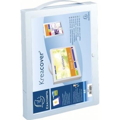 EXACOMPTA Valise  polypropyl&egrave;ne personnalisable Krea Cover dos 4cm