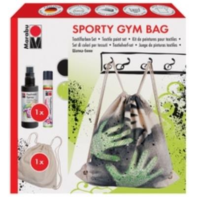 Marabu Kit Créatif De Peinture Pour Textile Sporty Gym Bag