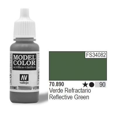 Vallejo acrylic model color - reflective green - val890 vall-70890