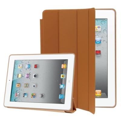Coque Housse Cuir PU Ipad 4 / 3 / 2 (Brown)