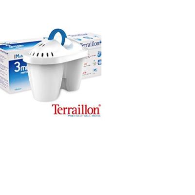 Terraillon wfa202213m/12453 lot de 3 cartouches filtre à eau