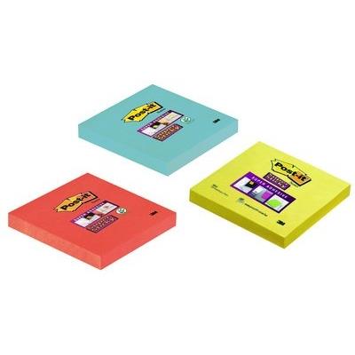 3m post-it super sticky notes haftnotizen, 76 x 76 mm 6546sp
