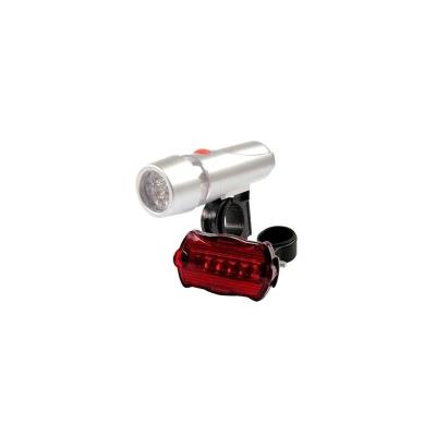 Jeu 2 lumières d'éclairage vélo 5 LED